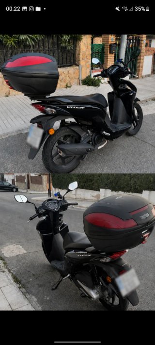 Honda Vision 110 2021 Negra