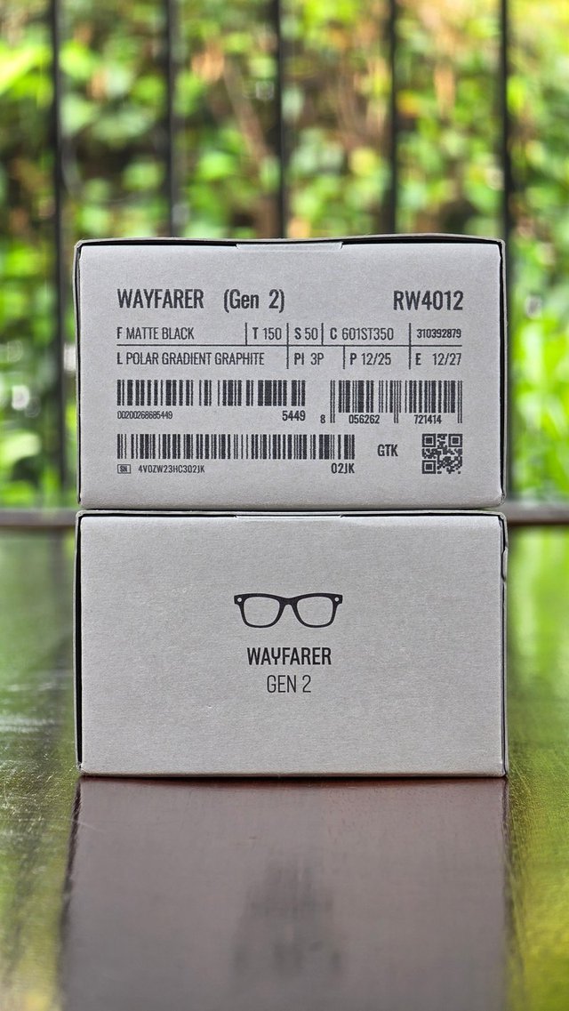 Gafas Ray-Ban Meta Wayfarer Gen 2 IA PRECINTADAS