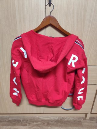 Chándal niña rojo