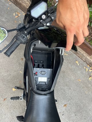 Moto Eléctrica Urbet Gadiro 125 Negra