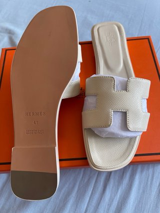 Sandali Hermes Beige