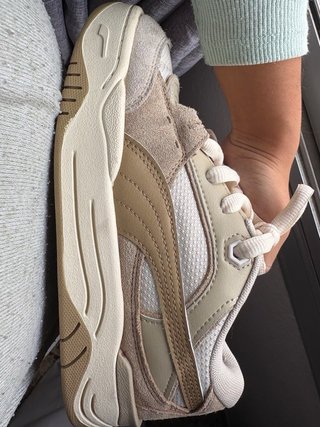 Zapatillas Puma 180 Beige/Blanco