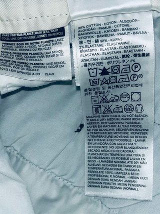 Bermudas Dockers Cuadros Azul y Turquesa