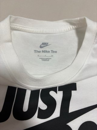 Camiseta Nike Just Do It Blanca Talla M