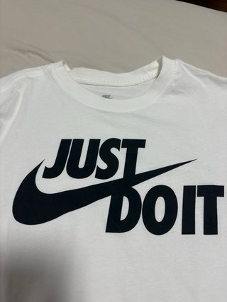 Camiseta Nike Just Do It Blanca Talla M