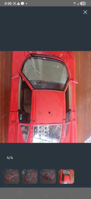 Bugatti EB 110 Escala 1/18