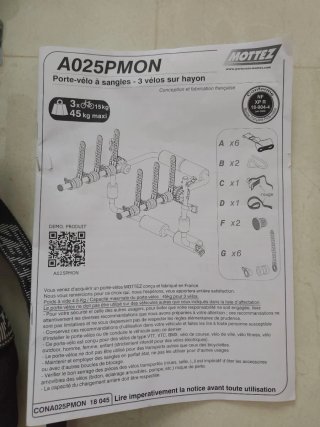 Porta bicicletas Mottez