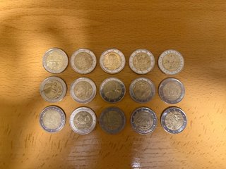 Colección monedas 2€ conmemorativas