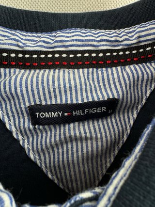 Polo Tommy Hilfiger Talla M Azul Marino