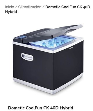 Frigorífico Dometic CoolFun CK 40D Hybrid