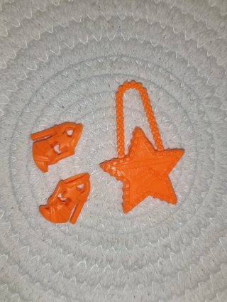 Accesorios Barbie: Bolso Estrella y Zapatos