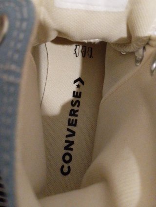 Converse All Star Tg 36.5 Unisex Azzurro