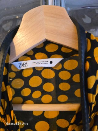 Blusa Zara Mujer Talla S Lunares