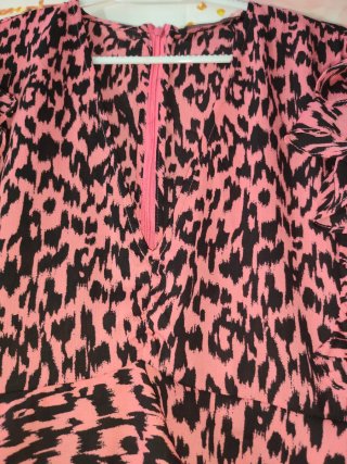 Vestido Sfera Animal Print Talla L