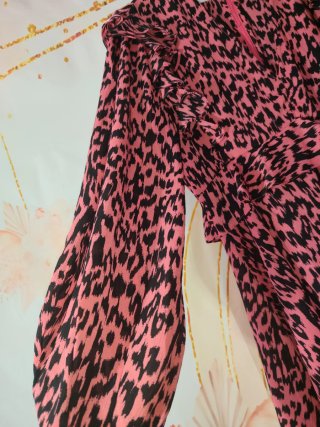 Vestido Sfera Animal Print Talla L