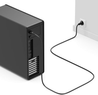 Cable alimentación PC IEC C13 1,8m