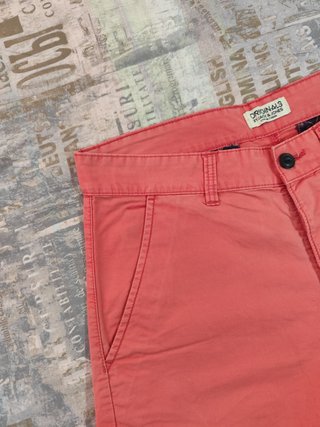 Pantalón corto Jack & Jones rojo coral M