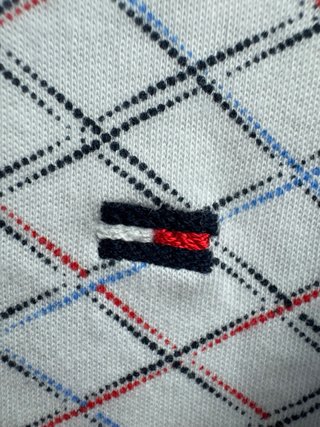 Polo Tommy Hilfiger Blanco Talla 3XL