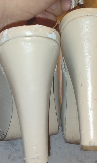 Scarpe Fornarina donna beige/argento
