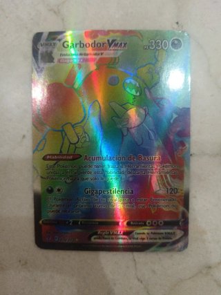 17 Cartas Pokémon Arcoíris Vmax y Gx