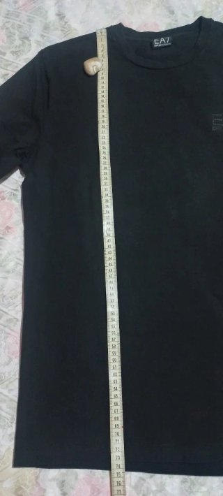 EA7 Emporio Armani T-shirt maniche lunghe nera
