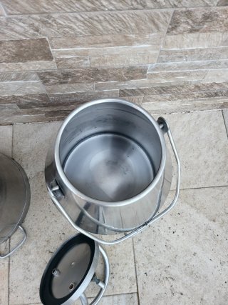 2 Depósitos Acero Inox Lecheros