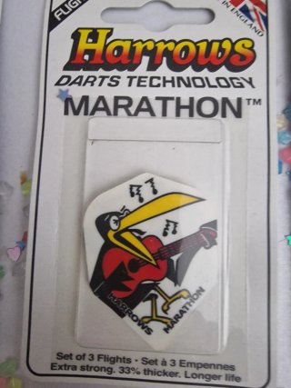 Plumillas Dardos Harrows Dimplex Hologram Marathon