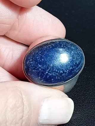 Anillo Plata Ley Lapizlazuli