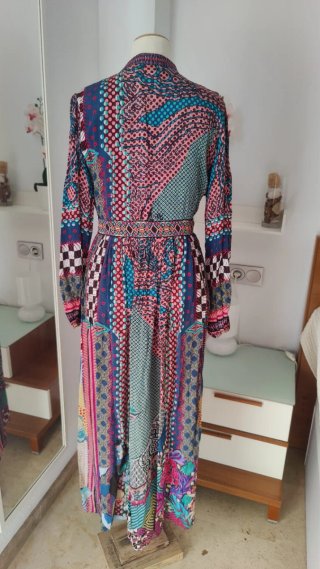 Vestido largo lujo Boho Bhanuni JYOTI Anthropologi