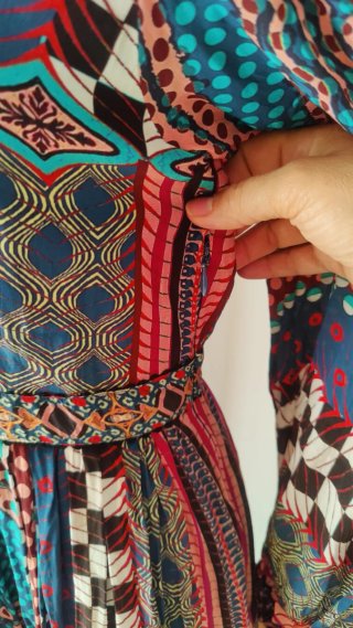 Vestido largo lujo Boho Bhanuni JYOTI Anthropologi