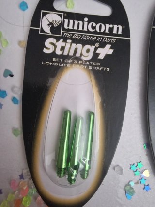 Unicorn Sting+ Ejes de Dardos (Set de 3)