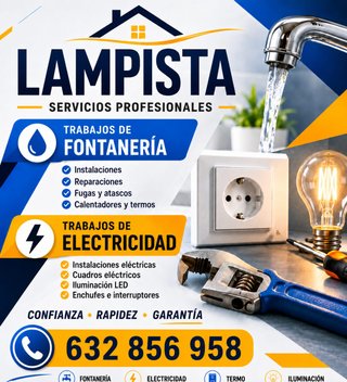 Servicios de fontanería y electricidad