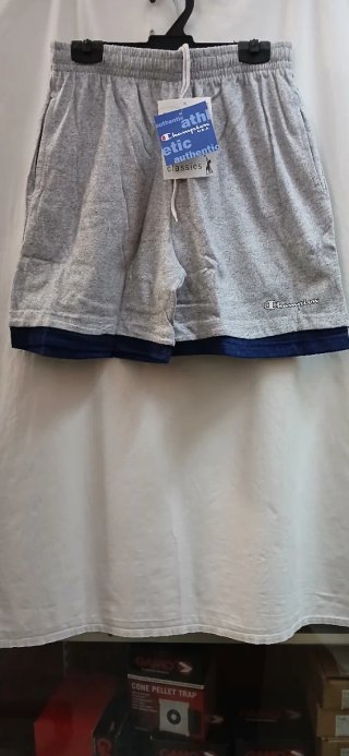 Bermuda Champion Gris Talla M