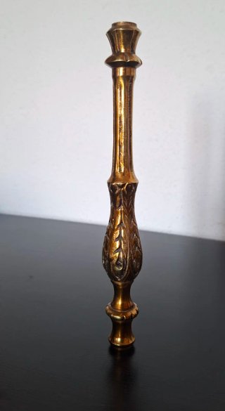 PIEZA BRONCE COLUMNA PARA LÁMPARA 19,5CM