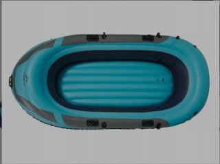 Barca inflable con accesorios