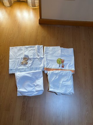 Sábanas de cuna con dibujos