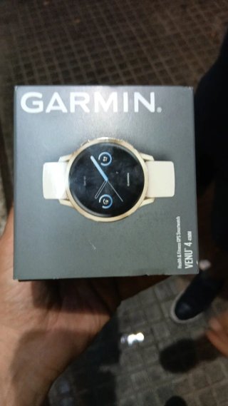 Garmin Venu 4 41mm Smartwatch Oro Blanco