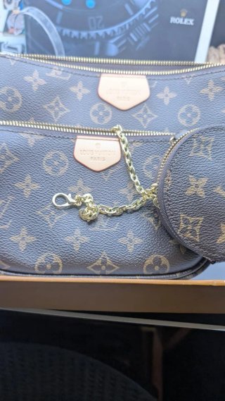 Borsa Louis Vuitton Multi Pochette Monogram