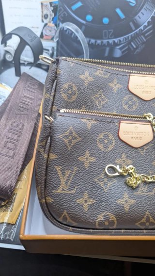 Borsa Louis Vuitton Multi Pochette Monogram