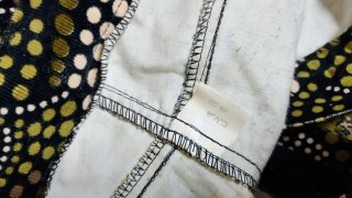 Pantalones estampados verdes y multicolor