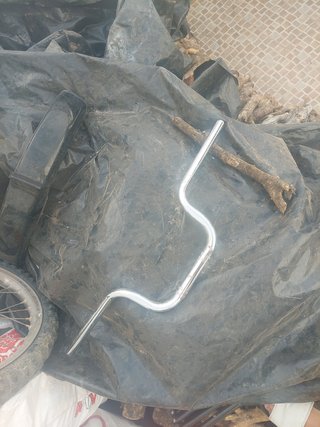Ruedas y manillar moto puch