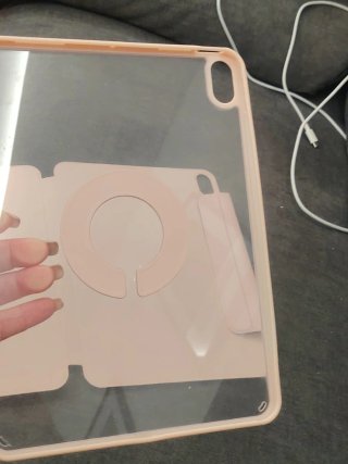 Custodia magnetica rosa per tablet