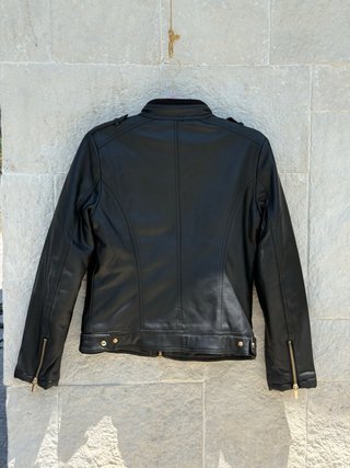 Cazadora Biker Negra Fórmula Joven