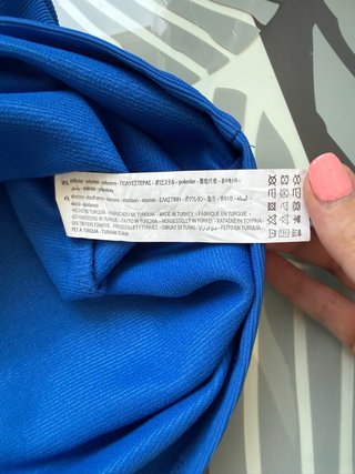 Mini falda Zara azul klein Talla S