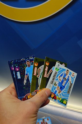 Más de 200 cromos Adrenalyn XL 2017-2018