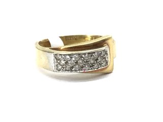 anillo oro 18k con piedra
