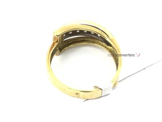 anillo oro 18k con piedra