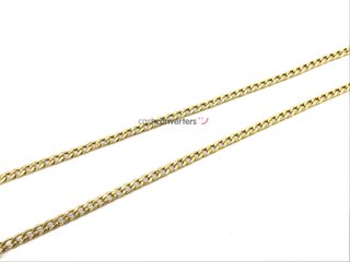 cadena oro 18k 20cm