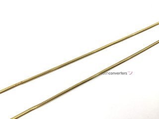 cadena oro 18k 20cm