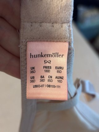 Sujetador Hunkemöller 100D Beige sin estrenar